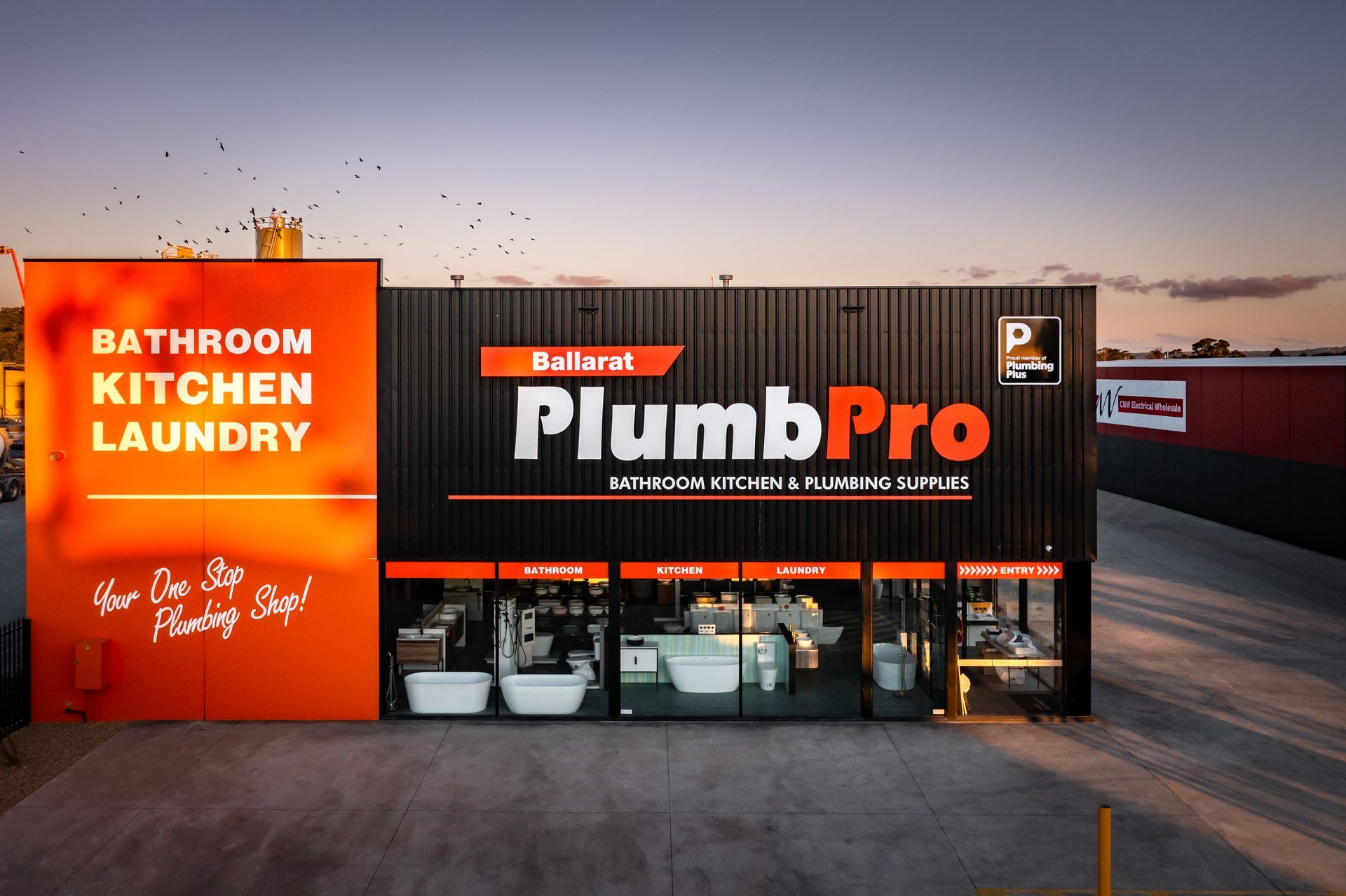 Industrial Business Signage PSVC Ballarat Signwriter 