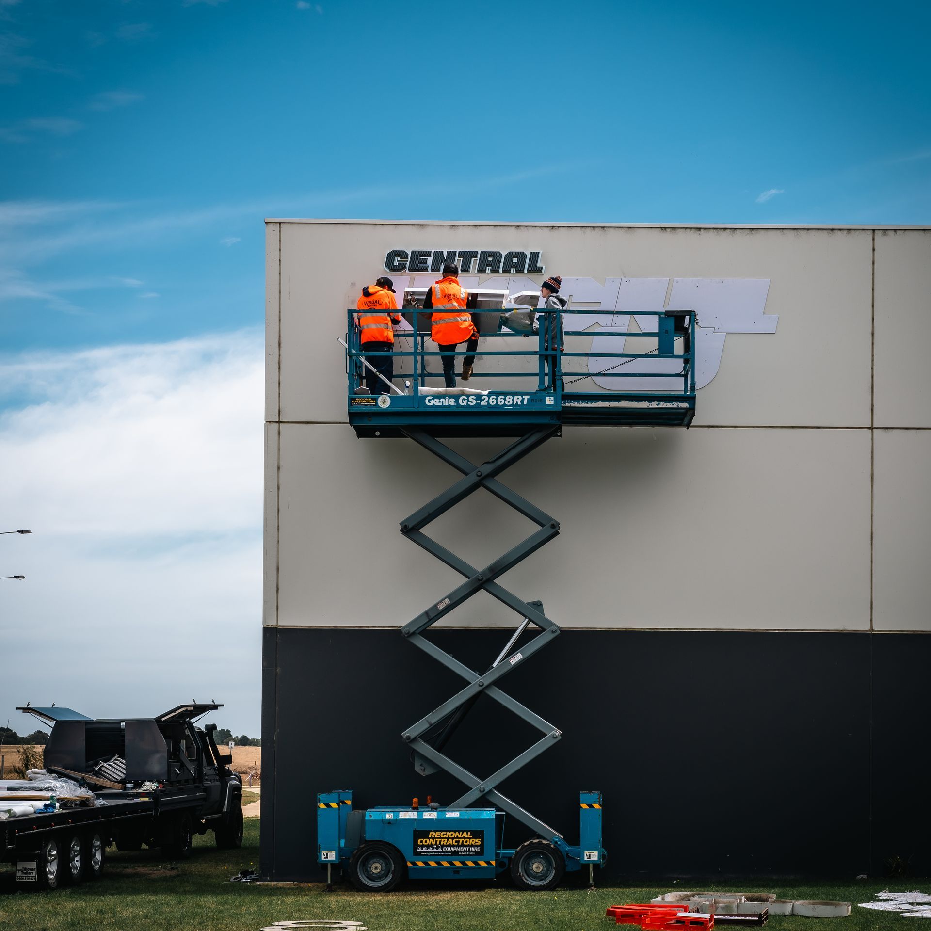 3D LED Signage PSVC Ballarat Signwriter 