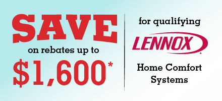 Rebate Coupon save on Lennox