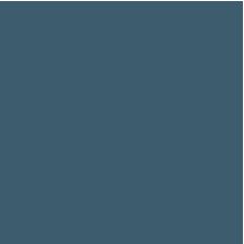 blue rain gutter