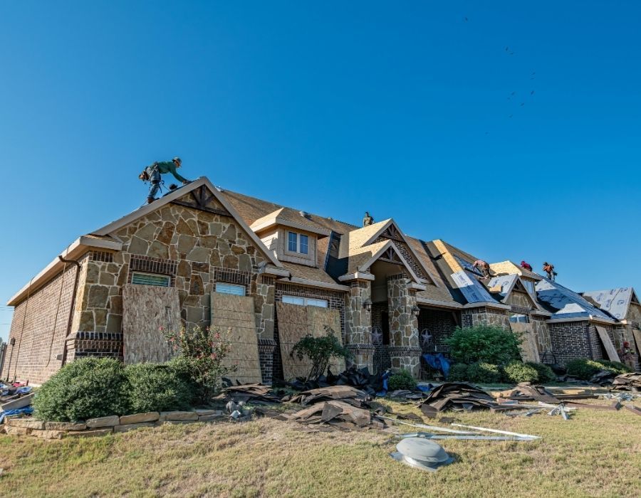 Roof Damage Inspection