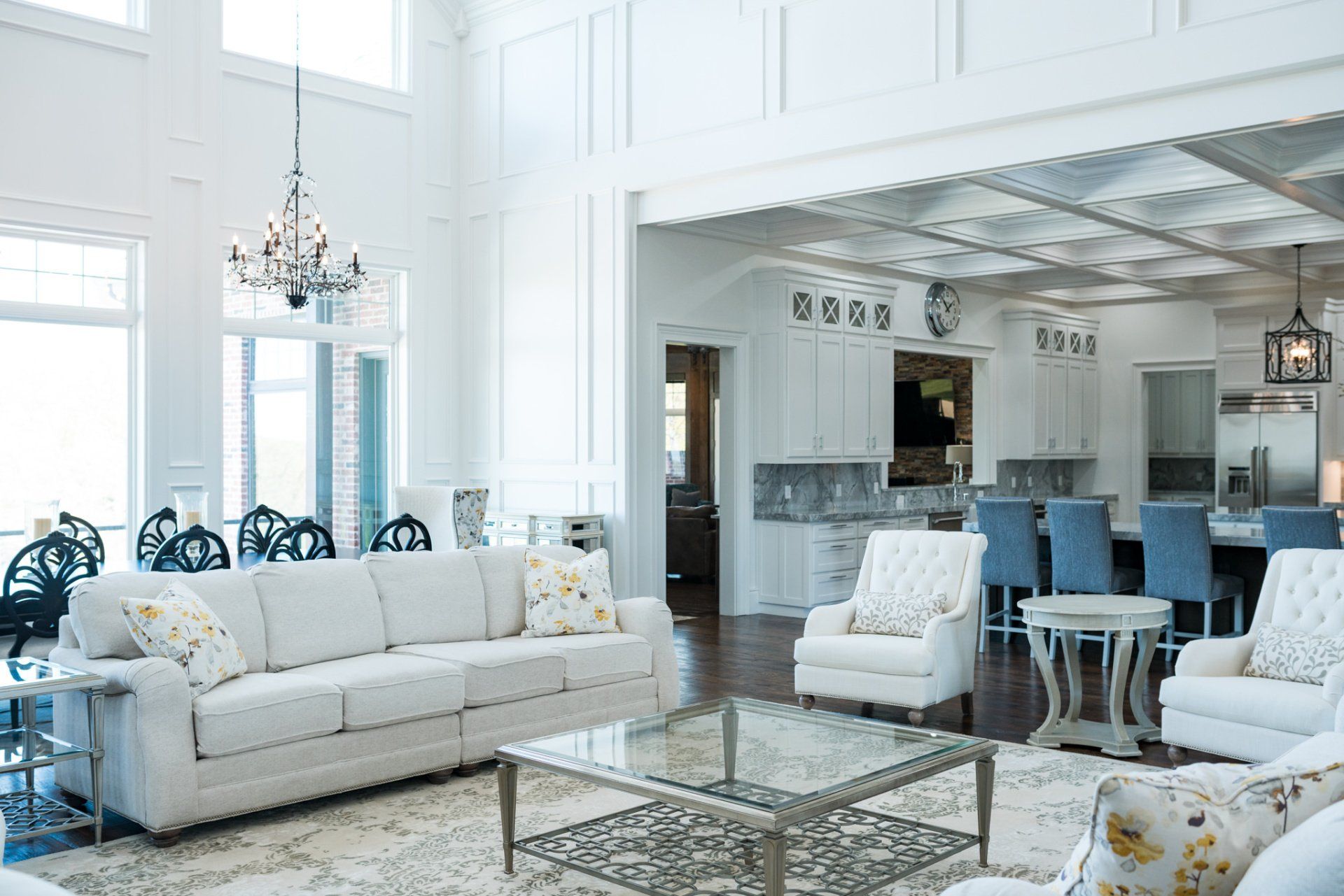 elegant living room home designers in Bentonville, AR