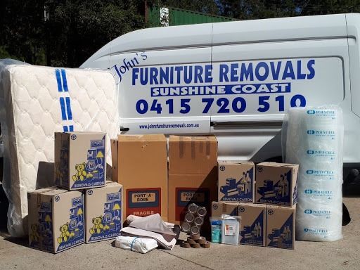 Removals Van and Packing Materials — John's Furniture Removals in Gympie, QLD