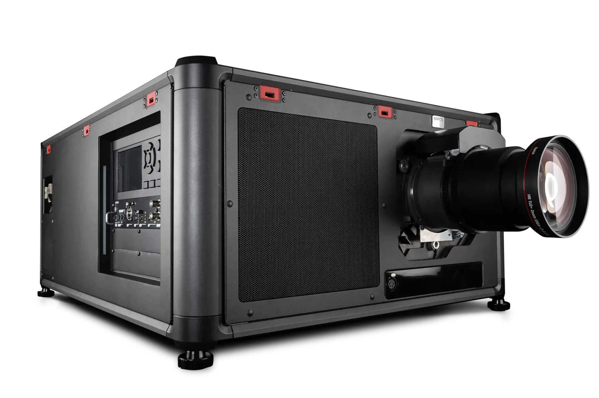 Barco QDX 4k45 front and side