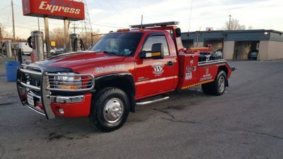 Red Truck — Wyoming, MI — Walters Auto Salvage