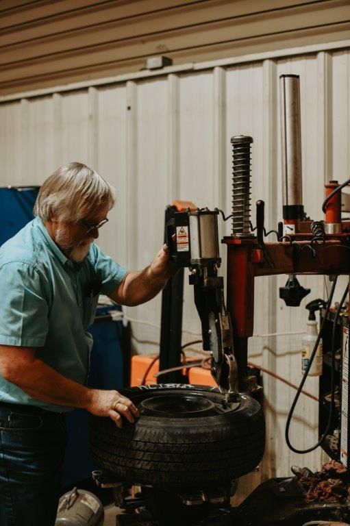 Tire service at Integrity Automotive