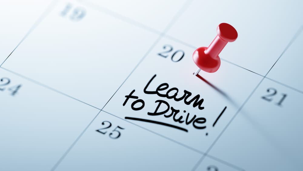 Calendar With a Red Push Pin — Howards Professional Driving School In Gordonvale, QLD