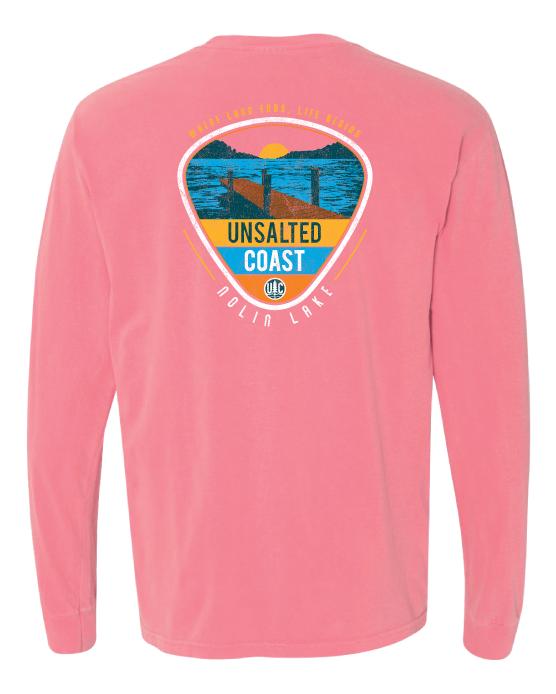 Life Begins - Unsalted Coast Nolin Lake Long Sleeve T-Shirt