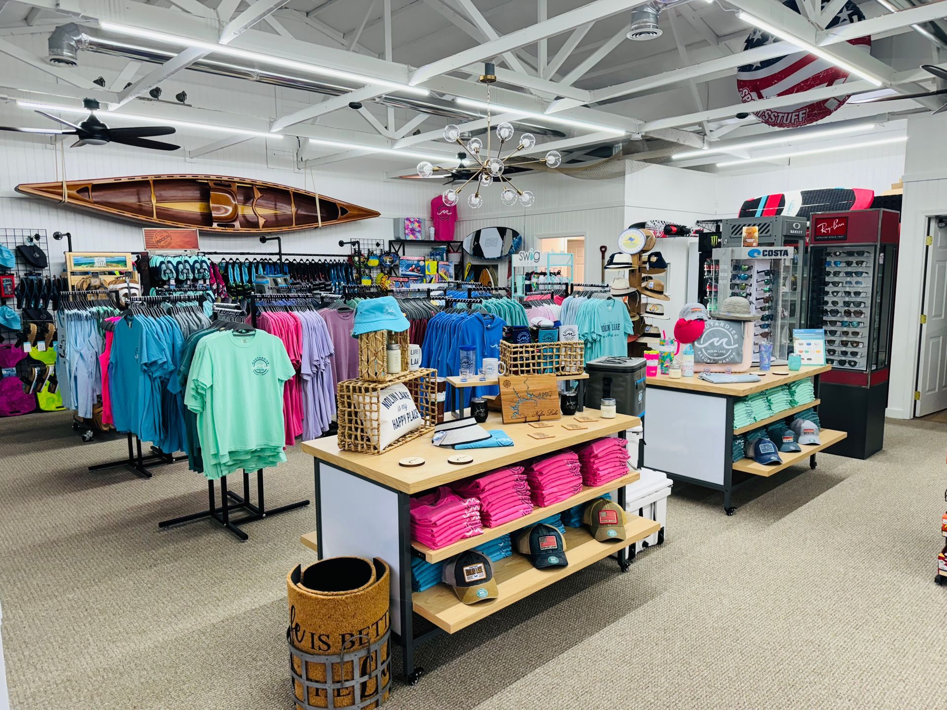 A store filled with lots of clothes and other items.