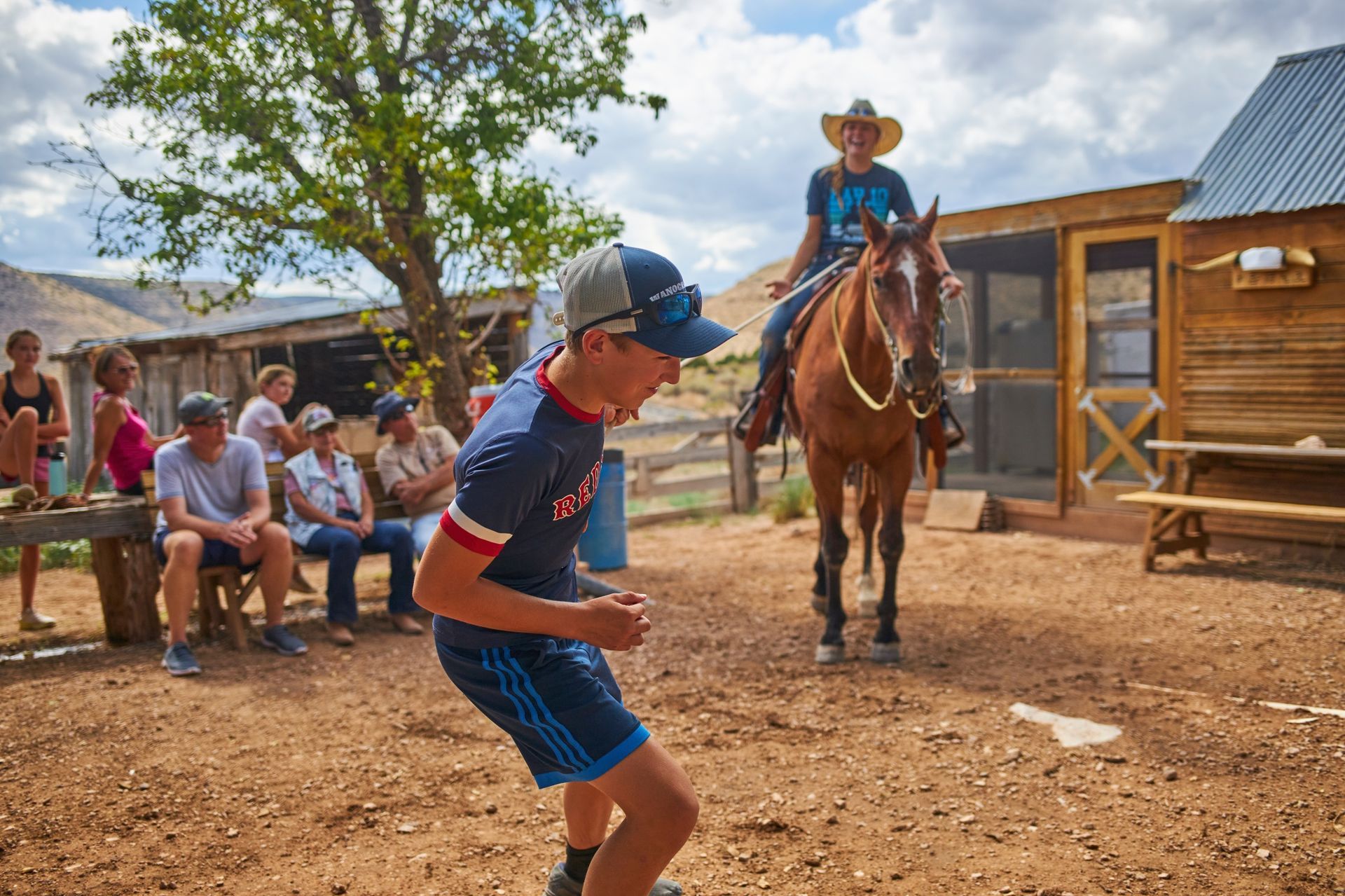 "Cowboy Up" He Said