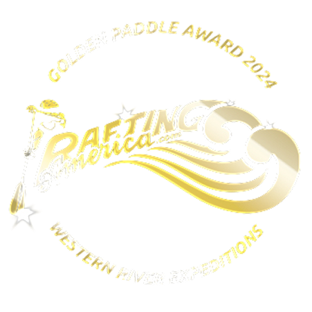Rafting America Golden Paddle Award 2024 badge