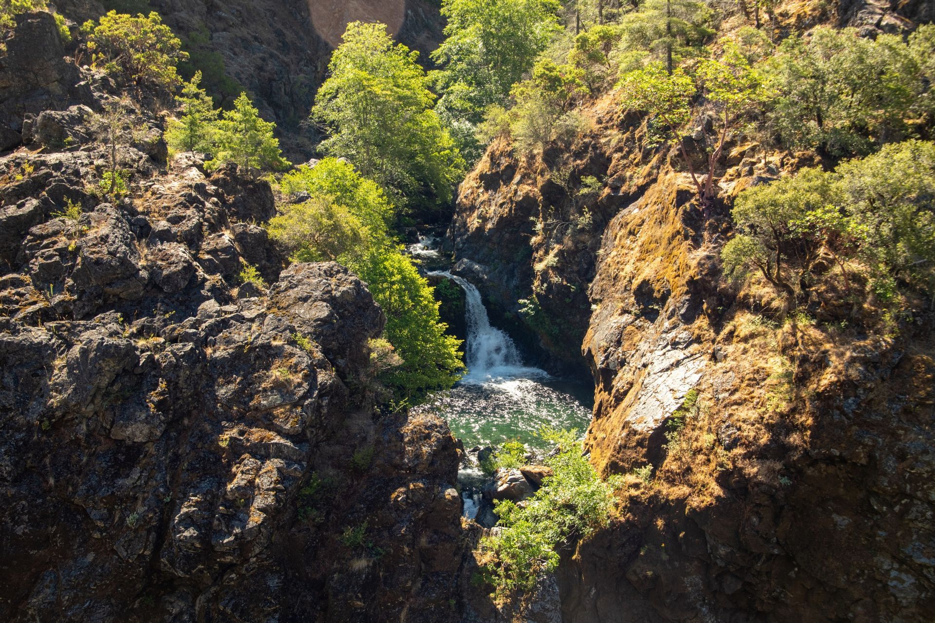 Waterfall in Rogue River, Oregon