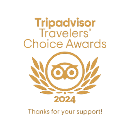 Tripadvisor Travelers' Choice Awards 2024 badge