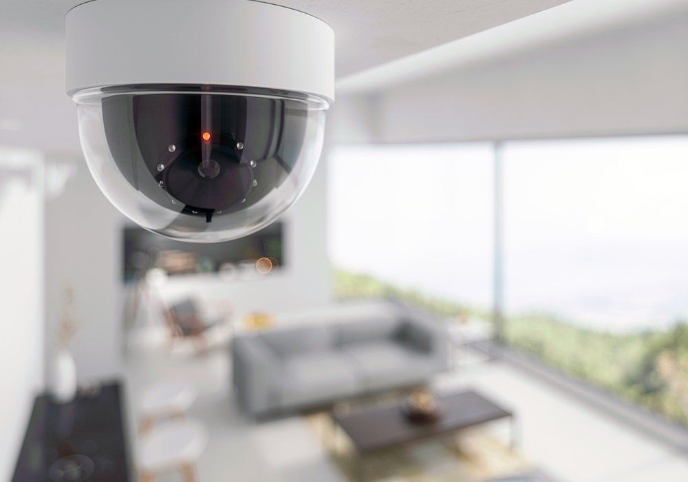 Security Camera in Living Room — Berwyn, PA — AAP Security and Telecom, LLC Security Camera in Living Room — Berwyn, PA — AAP Security and Telecom, LLC