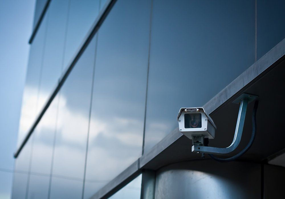Security Camera on Building — Berwyn, PA — AAP Security and Telecom, LLC