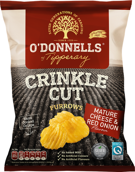 Furrows Mature Cheese & Red Onion Flavour