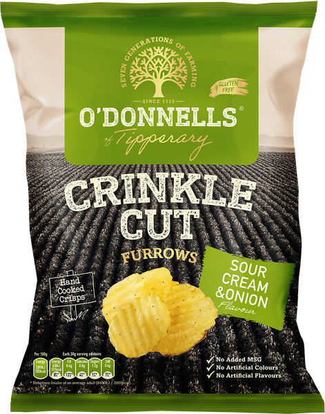 Furrows Sour Cream & Onion Flavour