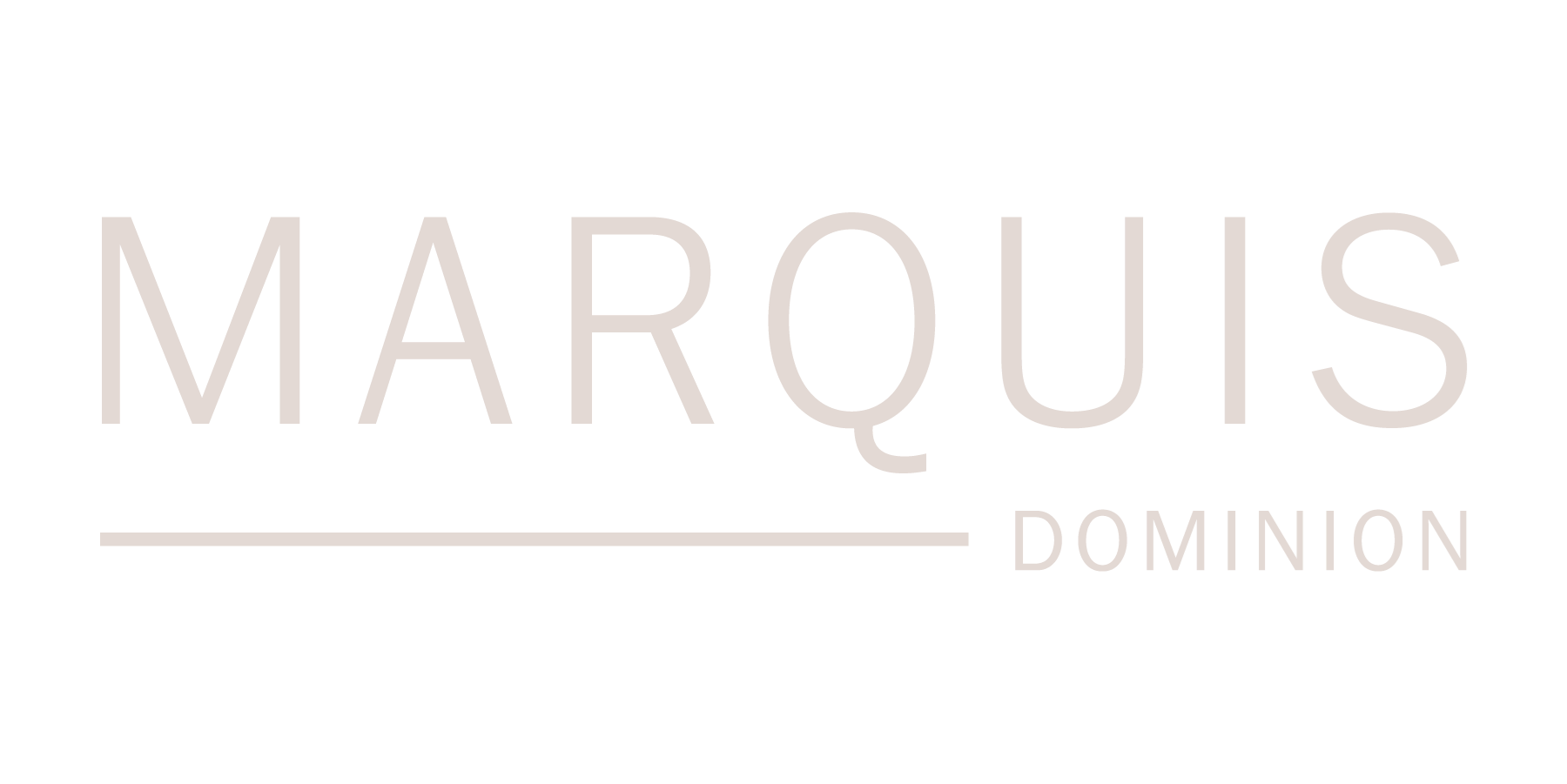 a logo for marquis dominion.