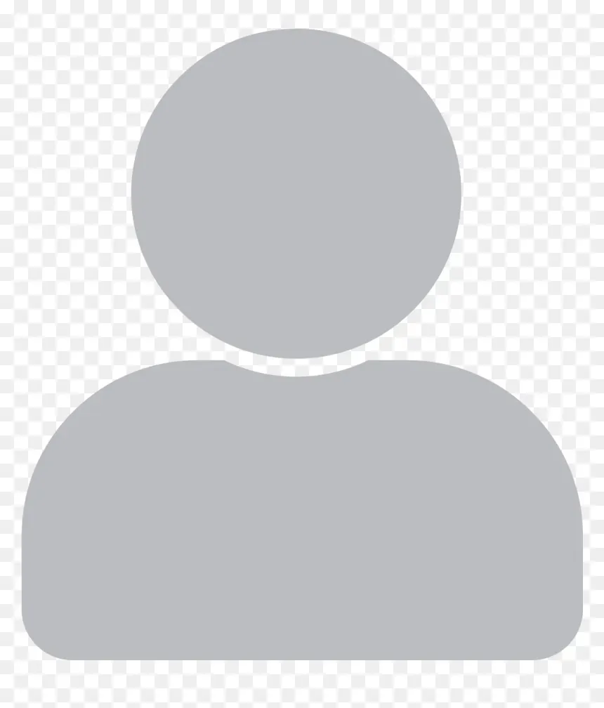 Gray generic user profile icon silhouette