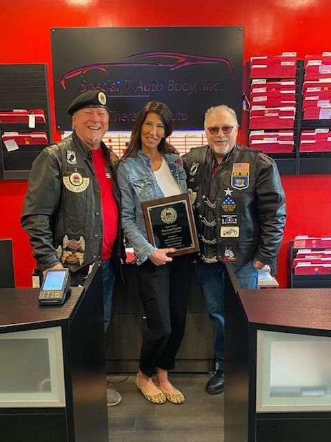 Theresa Amvet Riders Award Winning