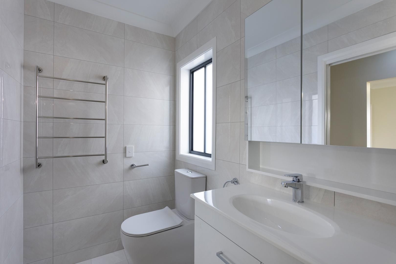 Modern bathroom interior after renovation