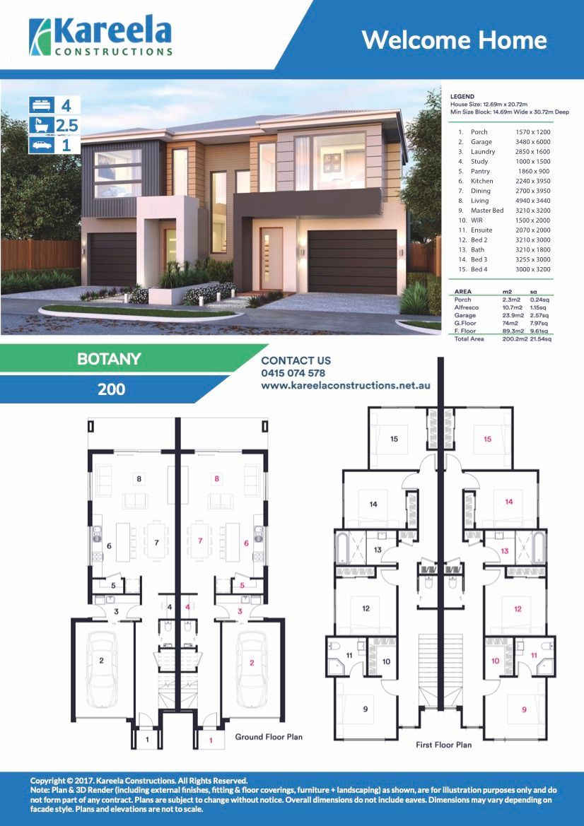 A House with Second Floor and Details — Kareela Constructions In Hillvue, NSW