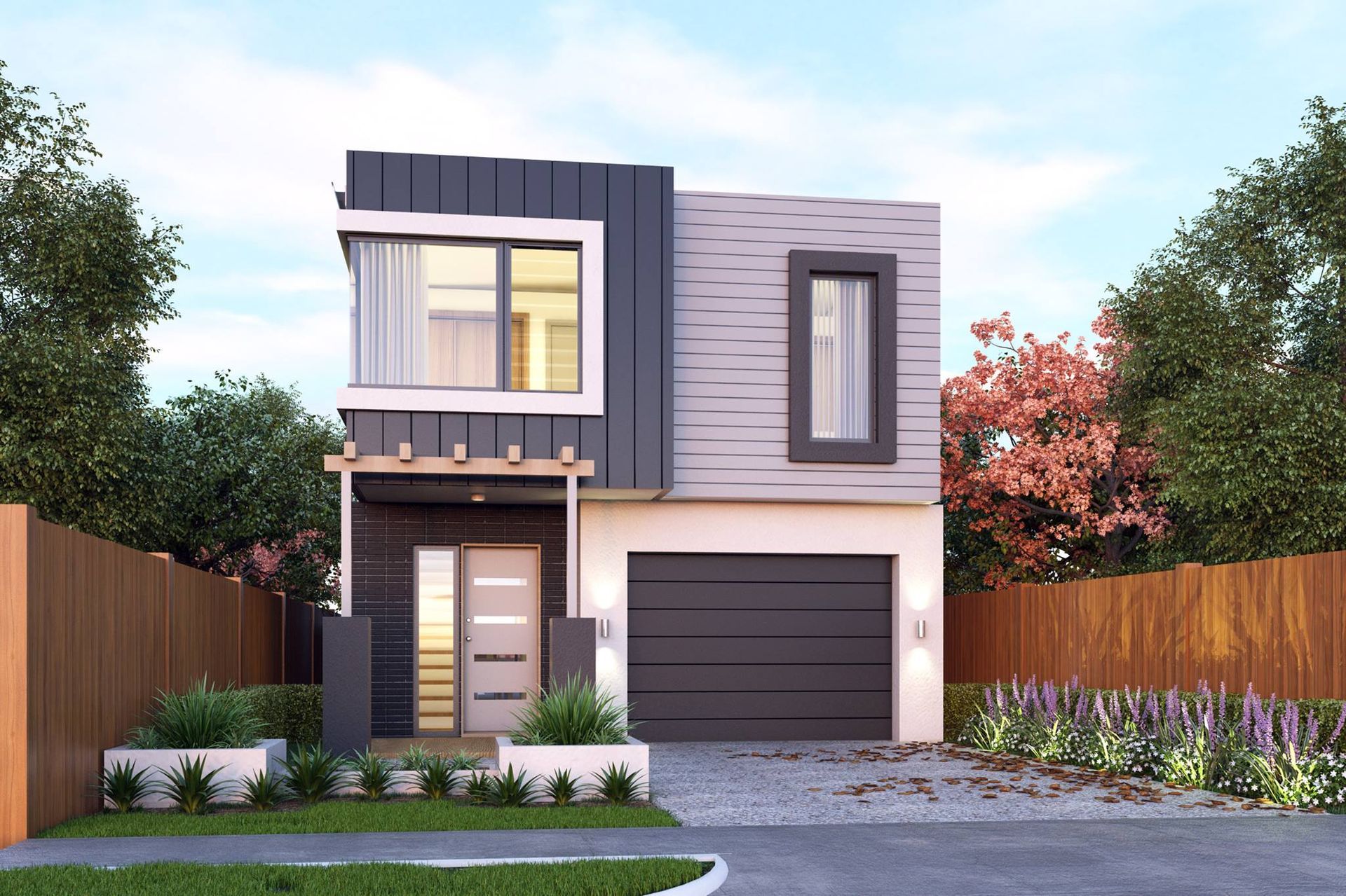 A Modern House With Second Floor — Kareela Constructions In Hillvue, NSW