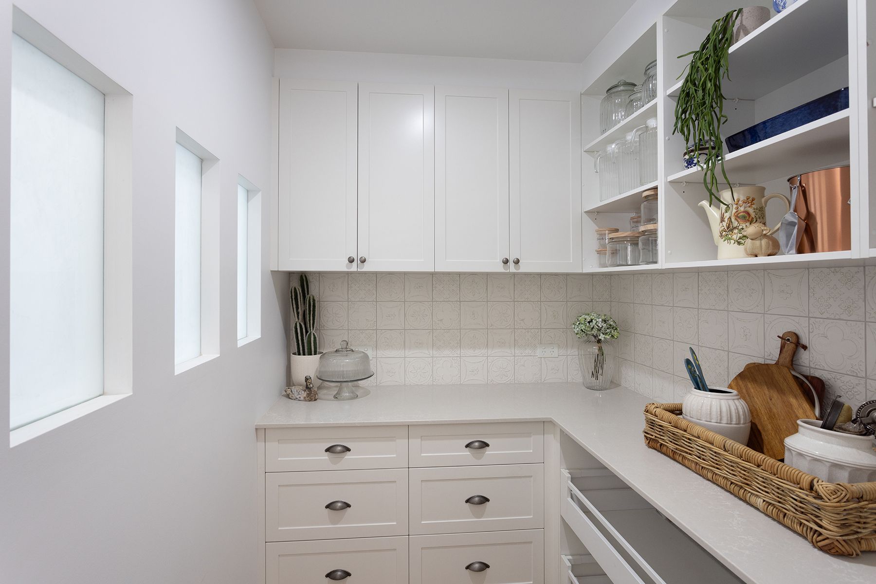 A Walk In Kitchen Cupboard — Kareela Constructions In Tamworth, NSW