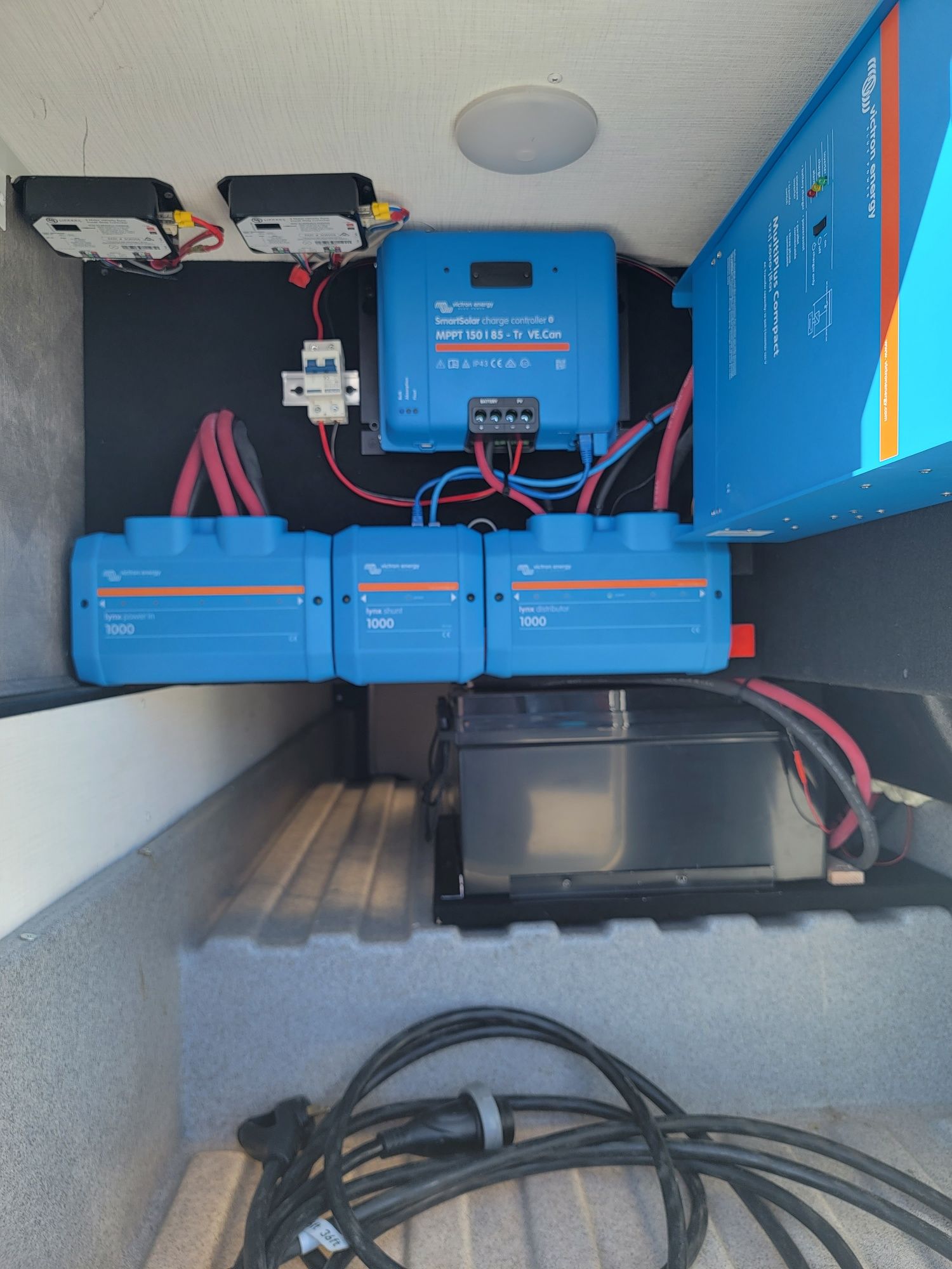 Victron Rooftop Rv Solar Setup RV Off Grid Solar Specialists