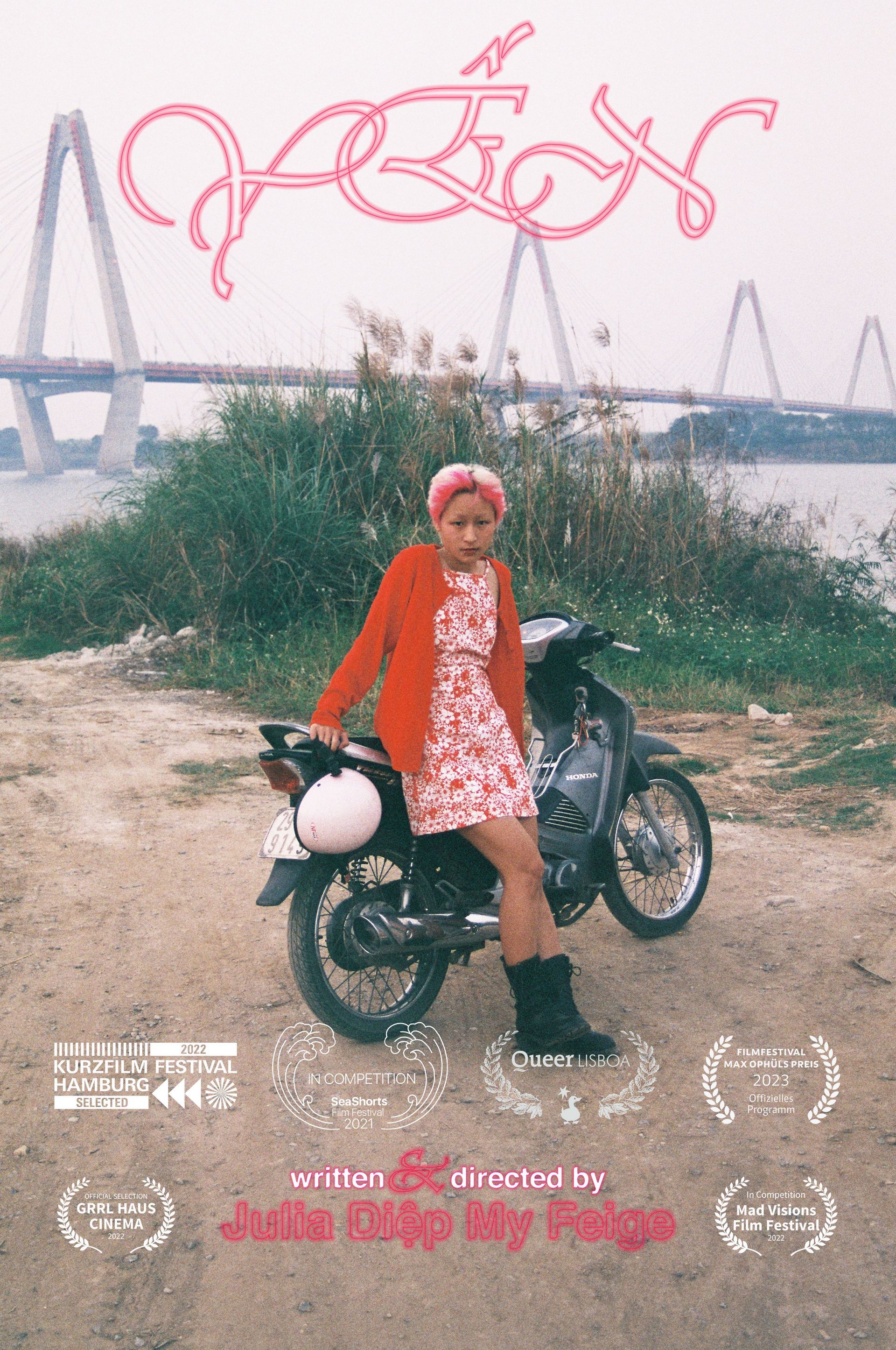 official film poster Julia Diệp My Feige, Julia Feige, Yen, YEN, Yến, Film, Kurzfilm Festival Hamburg, Quỳnh Nhi Trần, Vietnam,