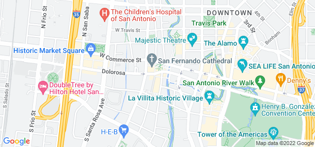 Map of business location