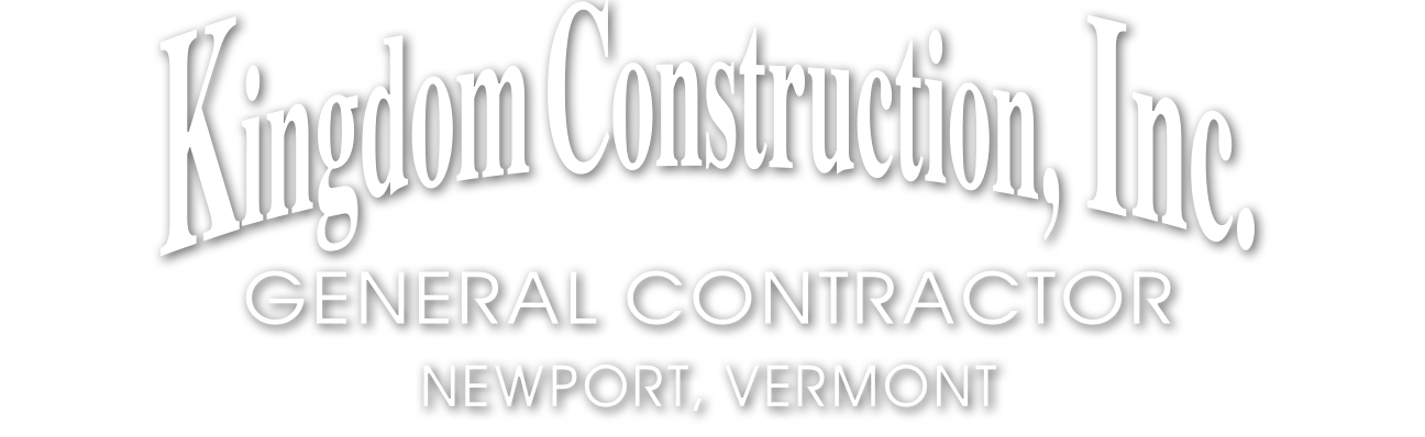 Logo for Kingdom Construction, Inc., General Contractor, Newport, Vermont