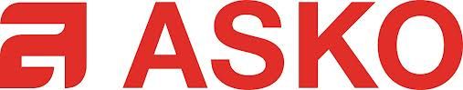 The word asko is written in red on a white background