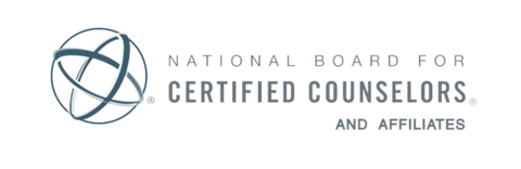 The logo for the national board for certified counselors and affiliates