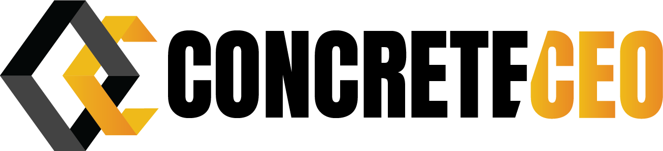 A black and white logo for contractor with a diamond in the middle.