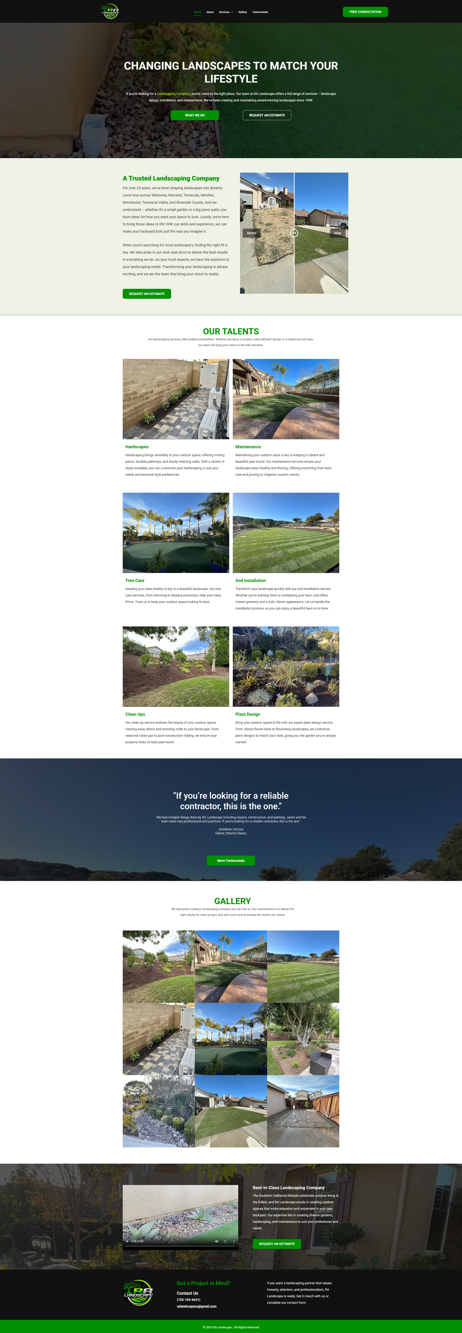 A screenshot of a website with a lot of pictures on it.
