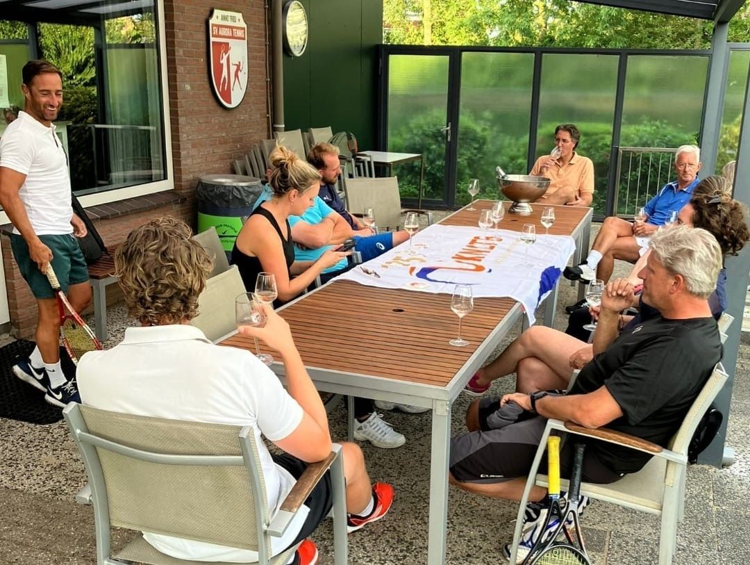 Tennisclub Aurora Werkhoven terras