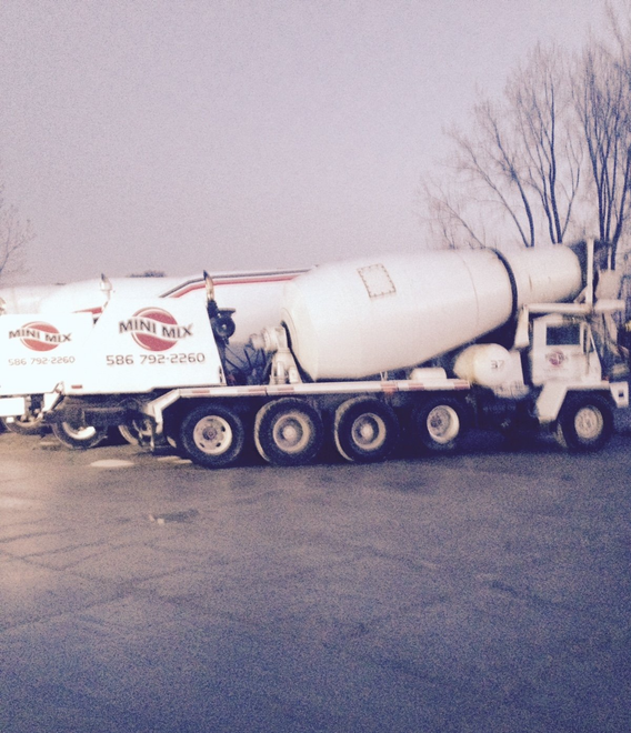 Mixer Truck — Clinton Twp, MI — Mini Mix Concrete