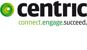 Logo voor Centric: het zwarte woord