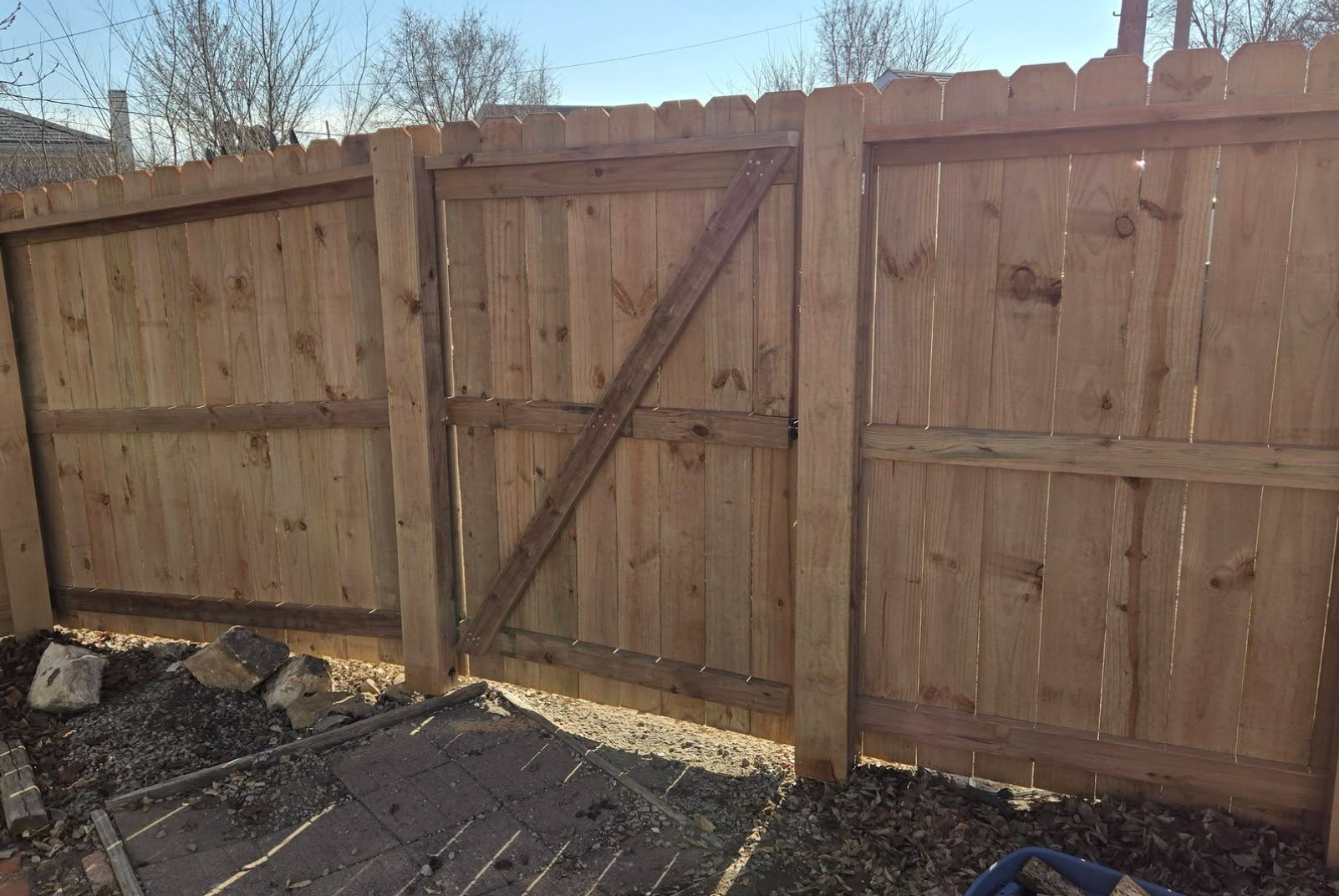 privacy fence o'fallon