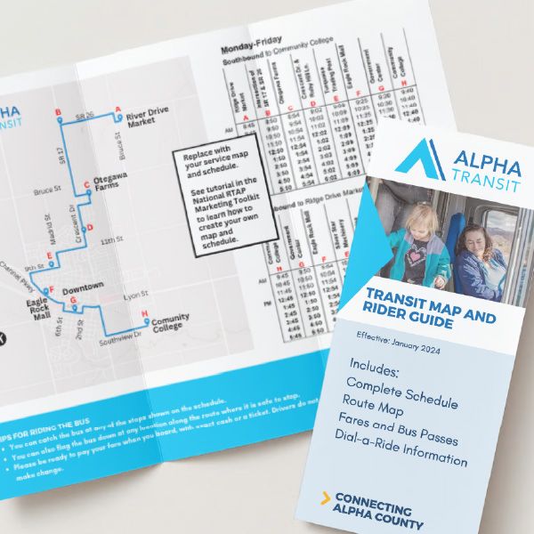 Cat Bus Shedule Rider Guide.pdf Passenger Guide Brochures | National RTAP