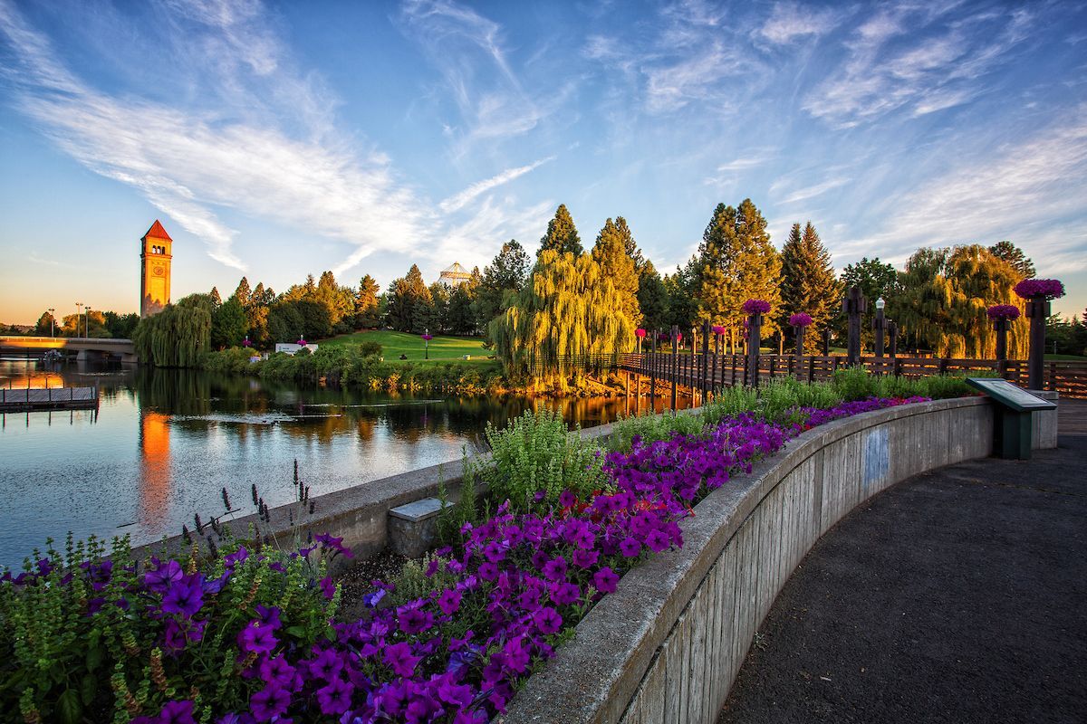 Spring in Spokane, WA