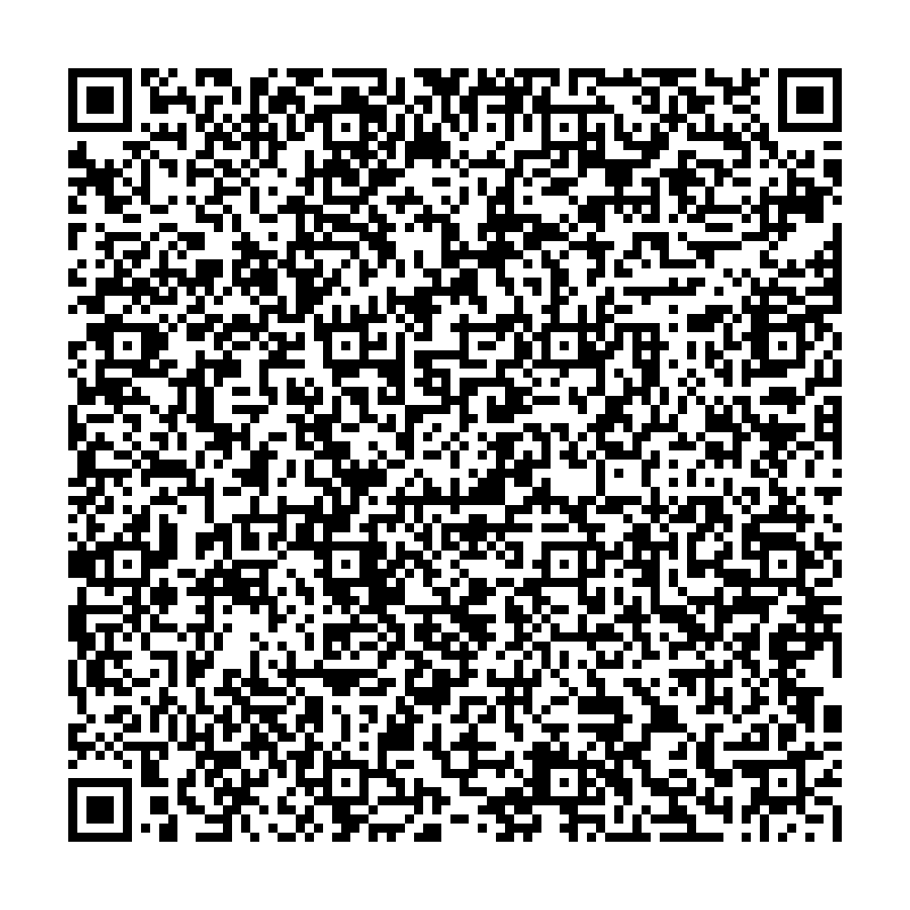 QR code containing a pattern of black and white squares.