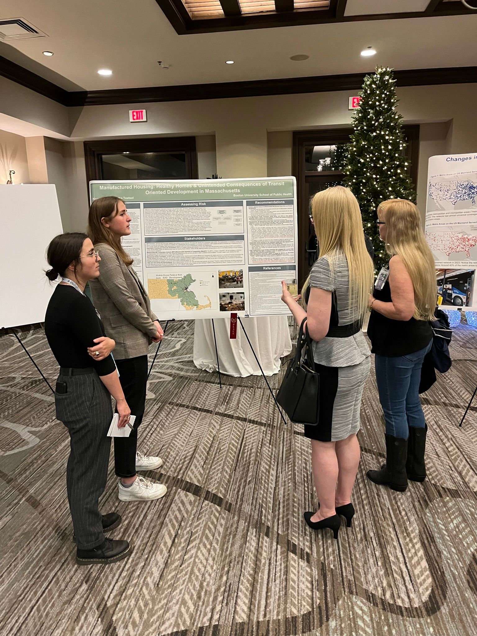 Visitors to the Student Poster Session