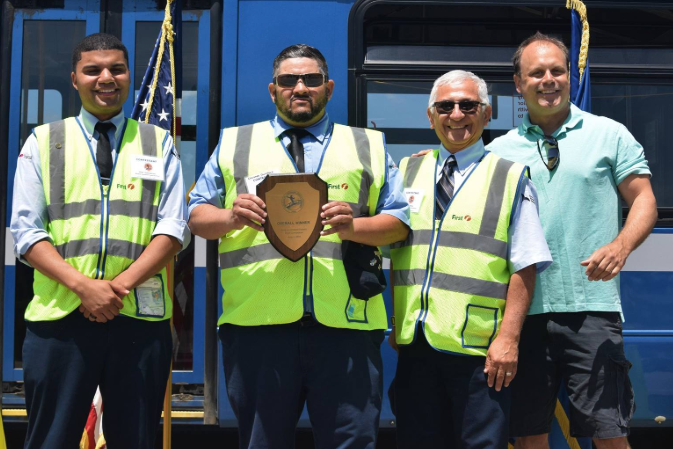 Connecticut Statewide Transit Roadeo Winners; Image Courtesy of Connecticut RTAP