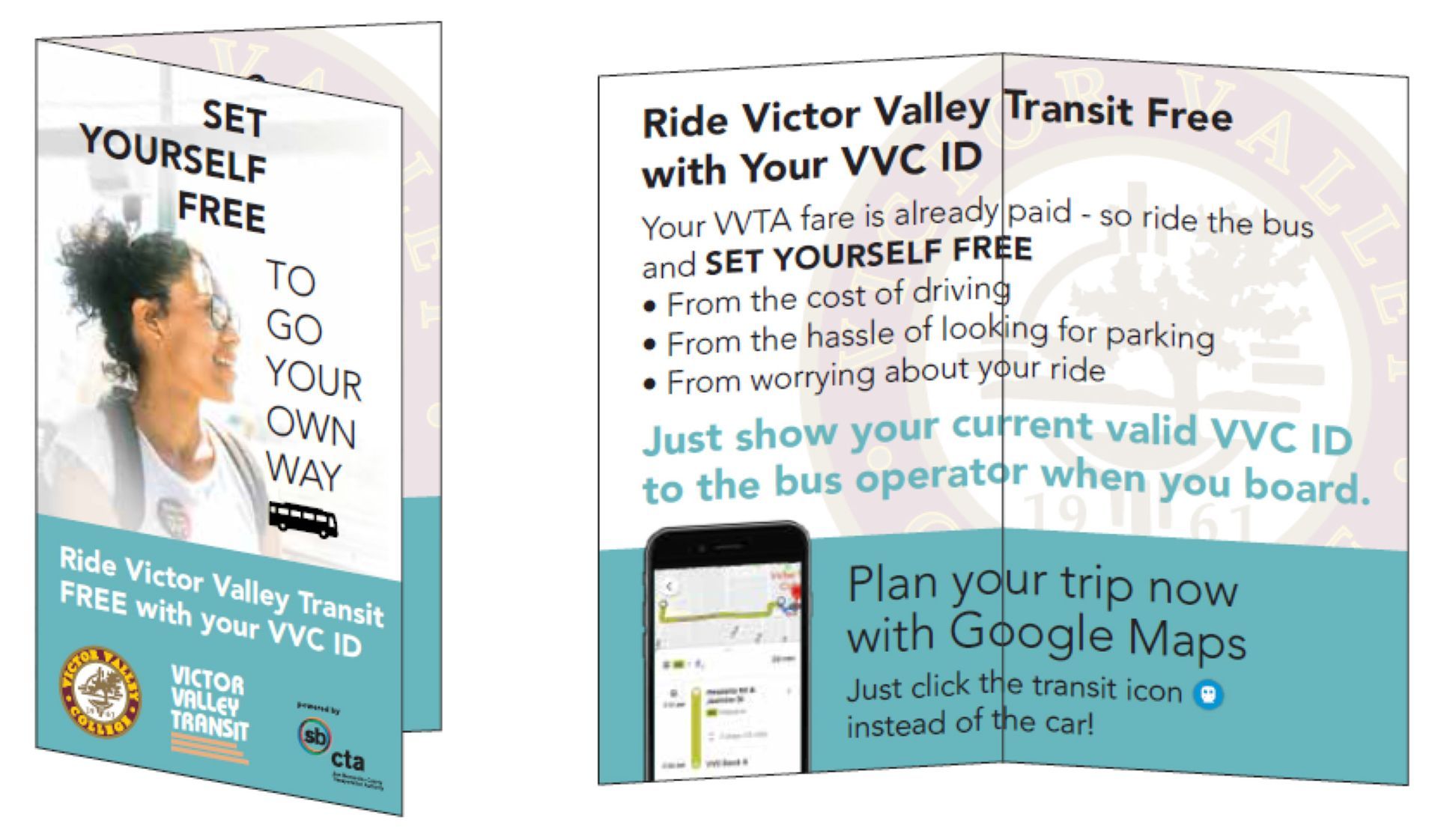 A brochure titled