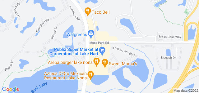 Map of business location