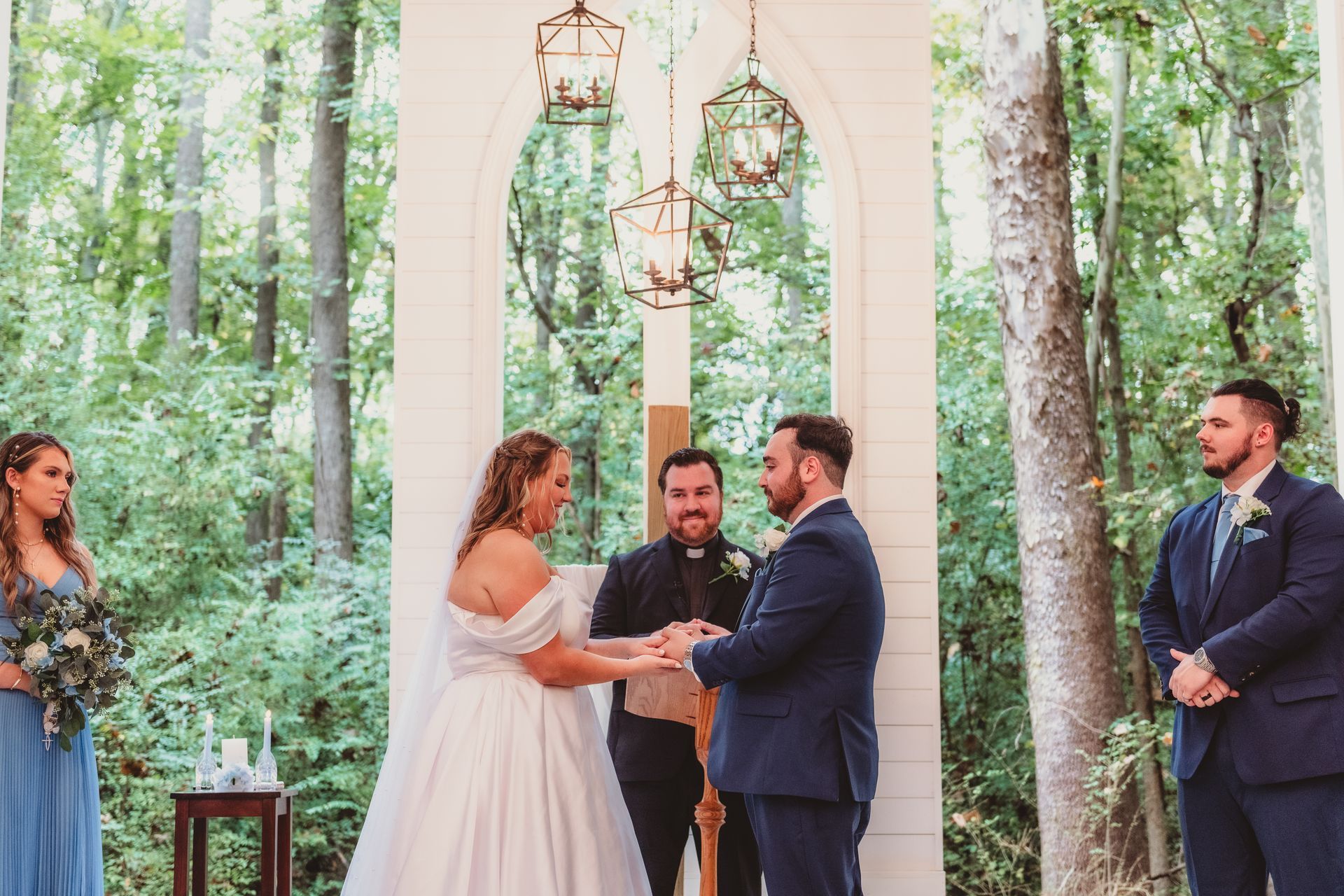 Wedding ceremony by Hope Pastor 