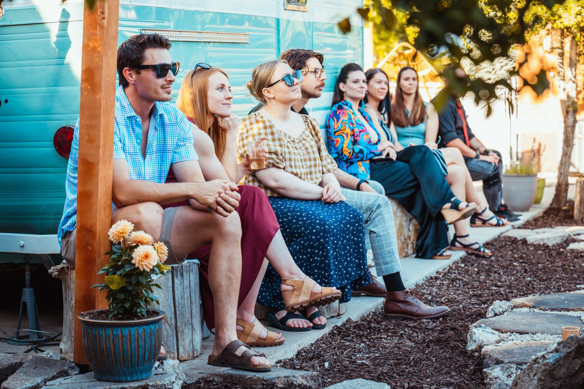 Pamela, Henry, and Amanda's Throuple Wedding by Silk + Salt Photography