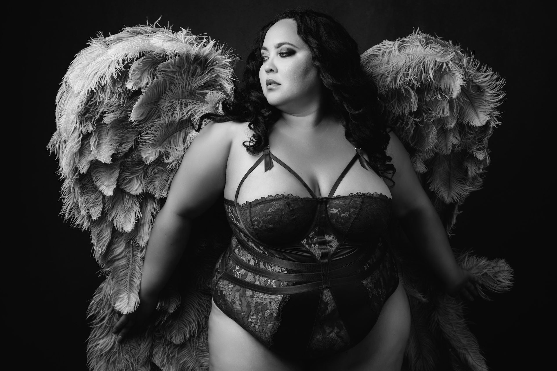 Angel Wing photoshoot